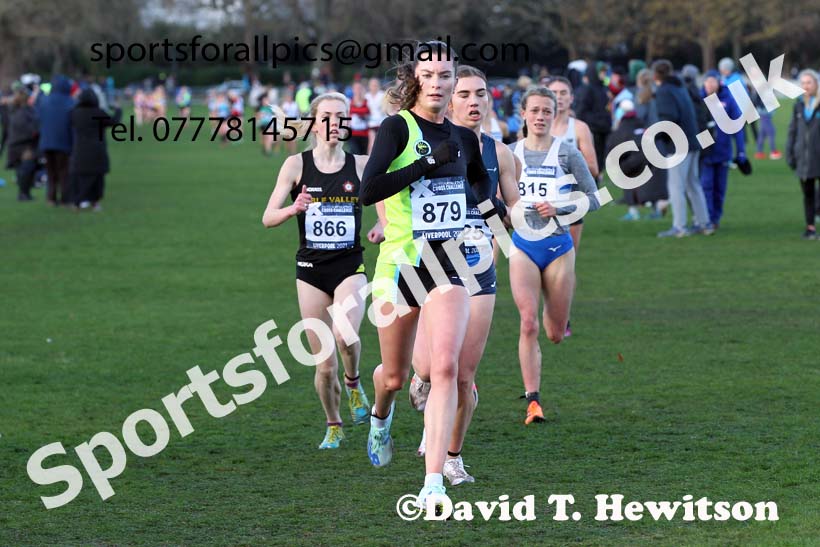 Senior Women and Under-23s, European Cross Country Championships Trials, Sefton Park, Liverpool. Photo: David T. Hewitson/Sports for All Pics